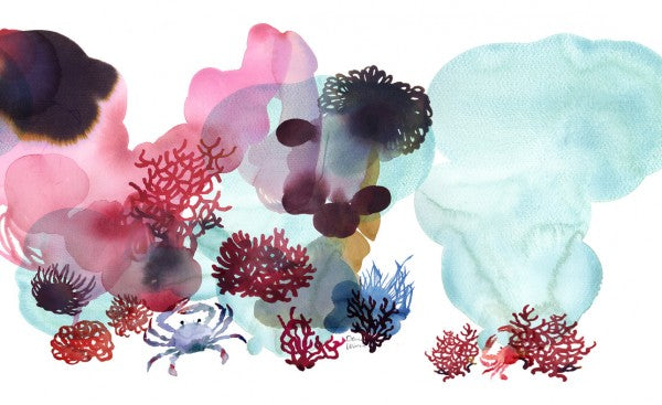 PHOTOWALL / Water Color Coral II (e311289)