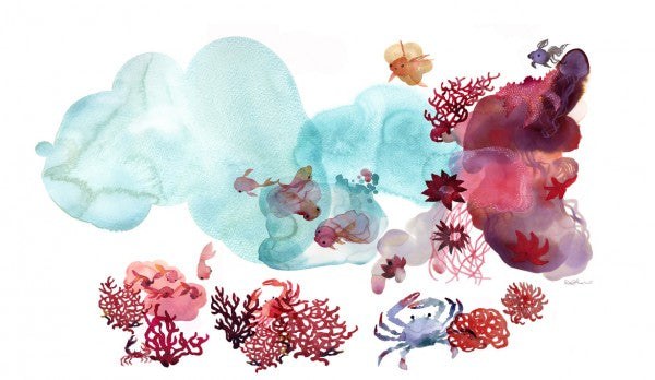 PHOTOWALL / Water Color Coral III (e311290)