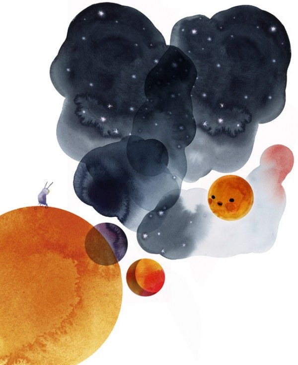 PHOTOWALL / Water Color Space II (e311295)