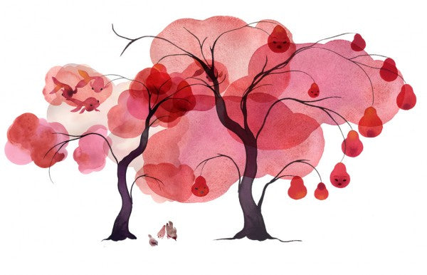PHOTOWALL / Water Color Trees III (e311298)