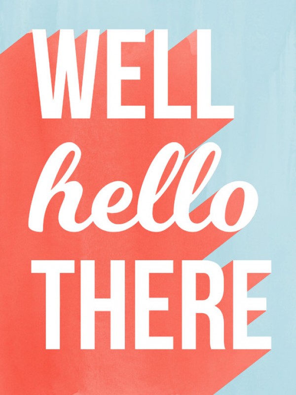 PHOTOWALL / Well Hello There (e311323)