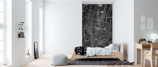 PHOTOWALL / Broadway Central NYC Map (e311339)