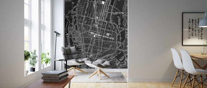 PHOTOWALL / Broadway Central NYC Map (e311339)