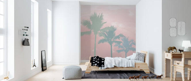 PHOTOWALL / Sunset Palm Trees (e311342)
