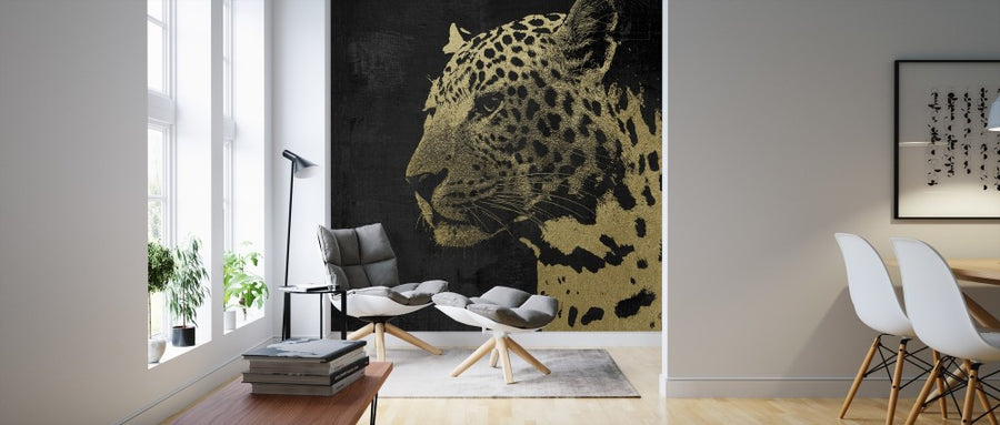 PHOTOWALL / Gold Leopard (e311345)