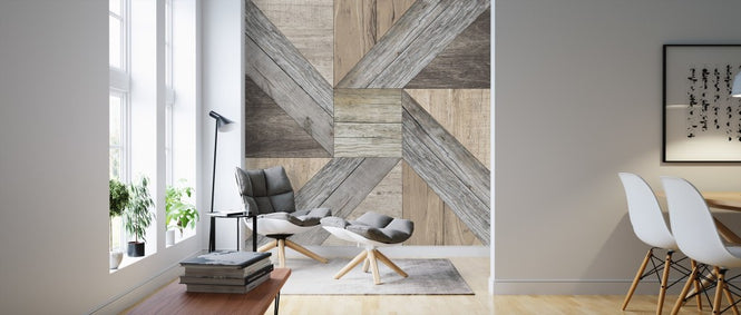 PHOTOWALL / Reclaimed Pinwheel (e311348)