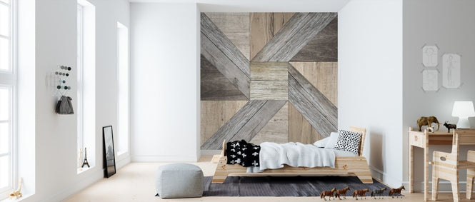 PHOTOWALL / Reclaimed Pinwheel (e311348)