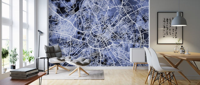 PHOTOWALL / Manchester England Street Map (e311387)