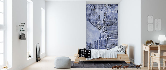 PHOTOWALL / Seattle Washington Street Map (e311393)