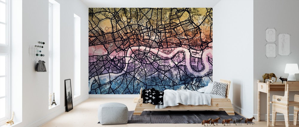 PHOTOWALL / London England Street Map (e311427) | 輸入壁紙