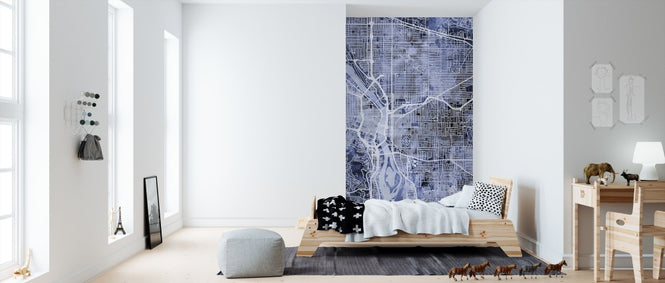 PHOTOWALL / Portland Oregon City Map (e311439)