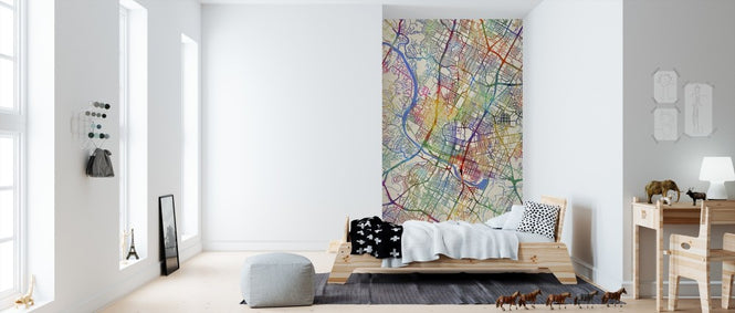 PHOTOWALL / Austin Texas City Map (e311443)