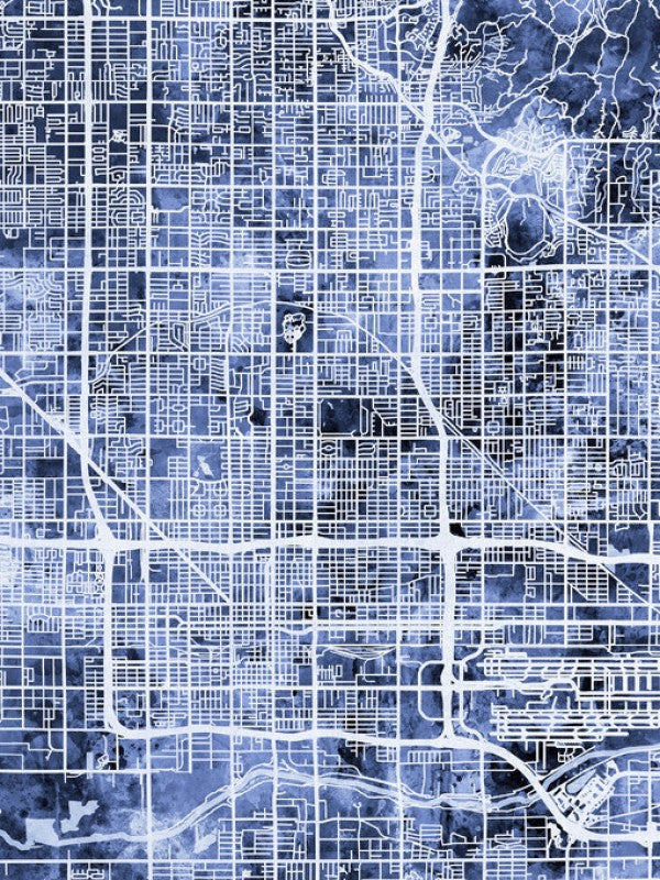 PHOTOWALL / Phoenix Arizona City Map (e311448)