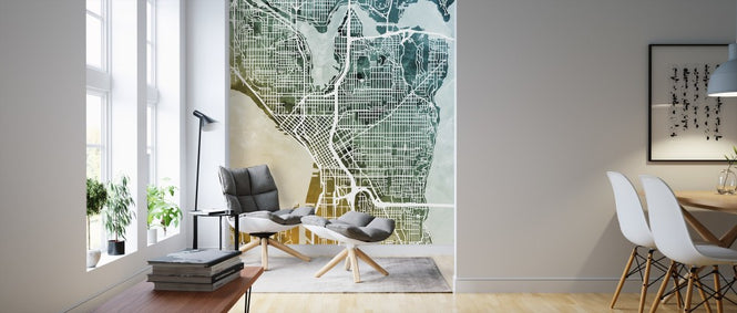 PHOTOWALL / Seattle Washington Street Map (e311453)