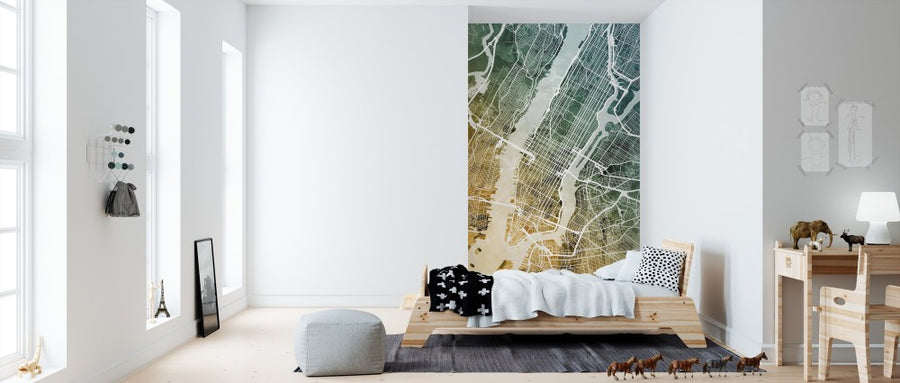 PHOTOWALL / New York City Street Map (e311455)