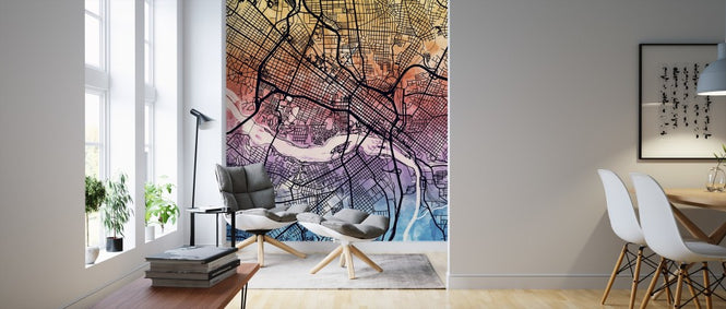 PHOTOWALL / Richmond Virgina City Map (e311460)
