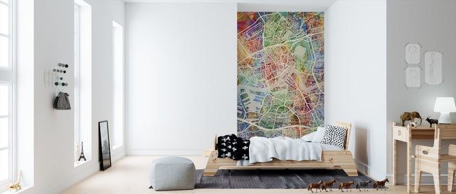 PHOTOWALL / Rotterdam Netherlands City Map (e311477)
