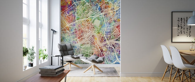 PHOTOWALL / Rotterdam Netherlands City Map (e311477)