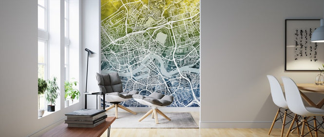 PHOTOWALL / Rotterdam Netherlands City Map (e311481)