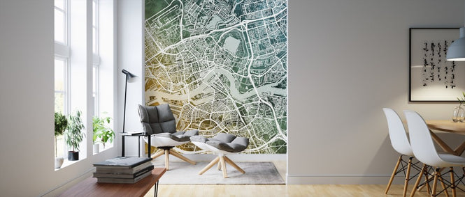 PHOTOWALL / Rotterdam Netherlands City Map (e311482)