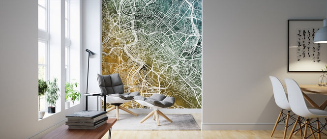 PHOTOWALL / Rome Italy City Map (e311500)