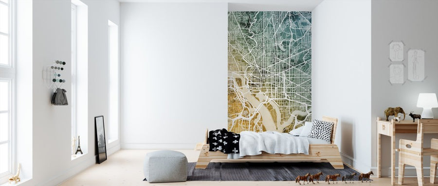 PHOTOWALL / Washington DC City Street Map (e311507)