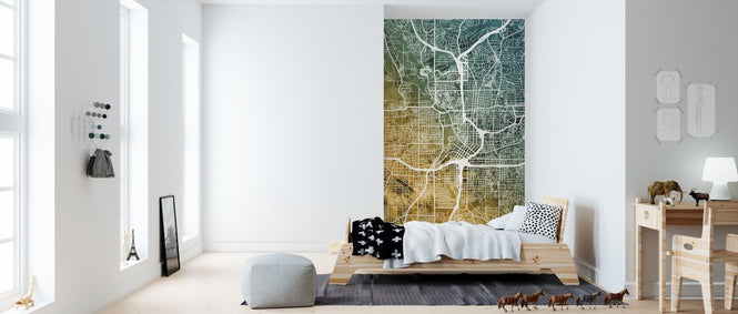 PHOTOWALL / Atlanta Georgia City Map (e311509)