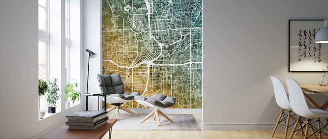 PHOTOWALL / Atlanta Georgia City Map (e311509)