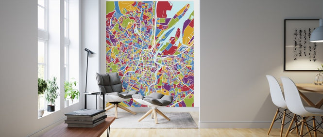 PHOTOWALL / Belfast Northern Ireland City Map (e311572)
