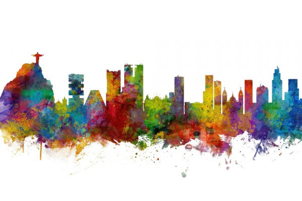 PHOTOWALL / Rio de Janeiro Skyline Brazil (e311588)