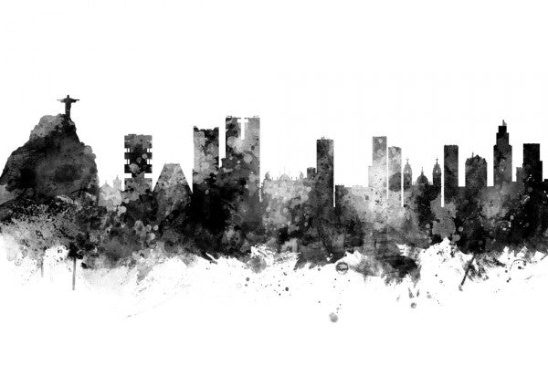 PHOTOWALL / Rio de Janeiro Skyline Brazil (e311589)