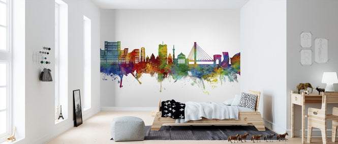 PHOTOWALL / Bucharest Romania Skyline (e311602)