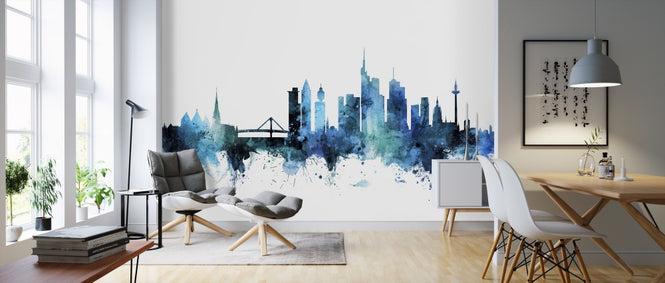 PHOTOWALL / Frankfurt Germany Skyline (e311607)