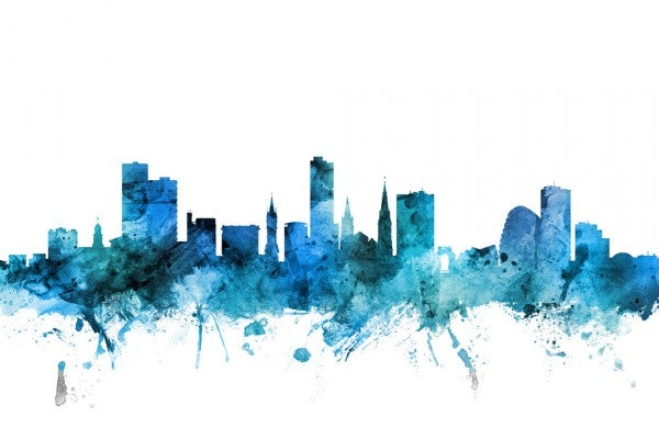 PHOTOWALL / Leicester England Skyline (e311641)