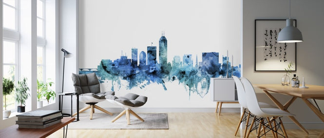 PHOTOWALL / Indianapolis Indiana Skyline (e311661)