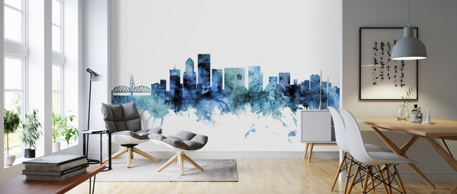 PHOTOWALL / Portland Oregon Skyline (e311671)