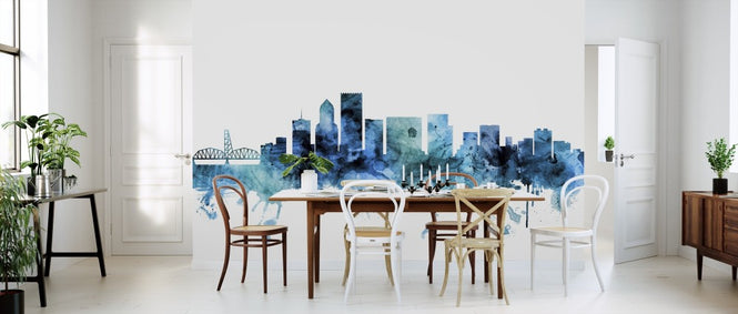 PHOTOWALL / Portland Oregon Skyline (e311671)