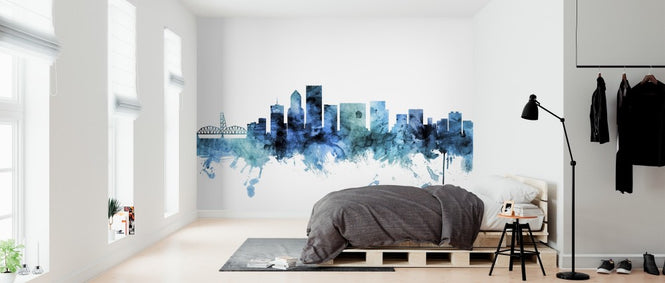 PHOTOWALL / Portland Oregon Skyline (e311671)