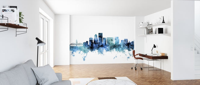PHOTOWALL / Portland Oregon Skyline (e311671)