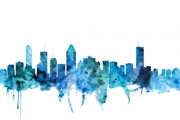 PHOTOWALL / Montreal Canada Skyline (e311718)