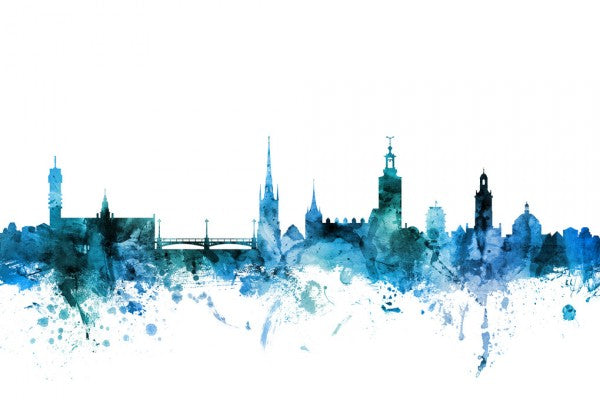 PHOTOWALL / Stockholm Sweden Skyline (e311725)