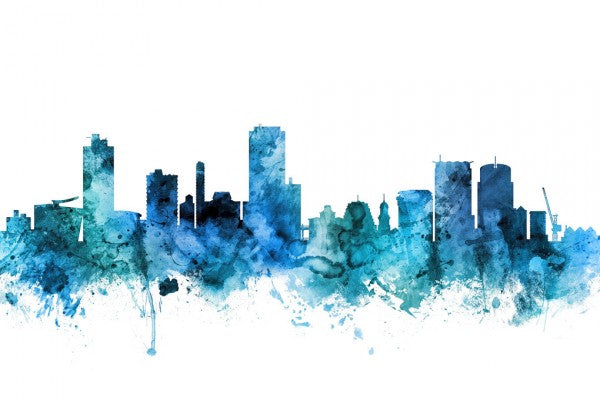 PHOTOWALL / Wellington New Zealand Skyline (e311731)