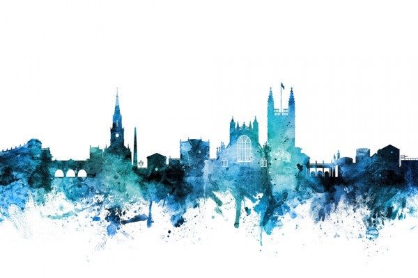 PHOTOWALL / Bath England Skyline Cityscape (e311743)