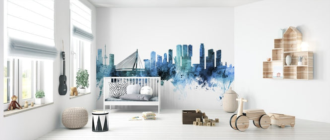 PHOTOWALL / Rotterdam The Netherlands Skyline (e311746)