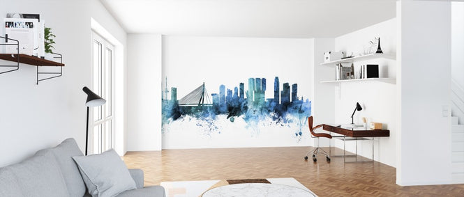 PHOTOWALL / Rotterdam The Netherlands Skyline (e311746)