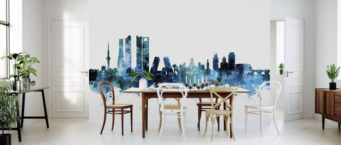 PHOTOWALL / Madrid Spain Skyline (e311754)