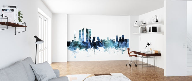 PHOTOWALL / Madrid Spain Skyline (e311754)