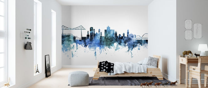 PHOTOWALL / Middlesbrough England Skyline (e311761)