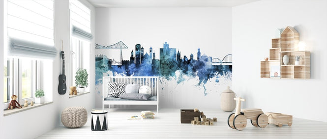PHOTOWALL / Middlesbrough England Skyline (e311761)