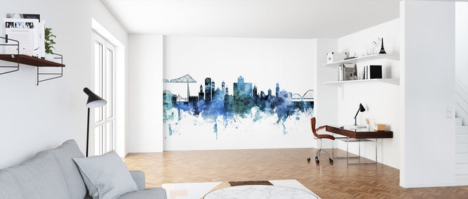PHOTOWALL / Middlesbrough England Skyline (e311761)